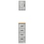 Armarios 2 uds para garaje madera de ingeniería ris hormigón de , Armarios industriales - Ref: Foro24-3328317, Precio: 100,01...
