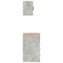 Armarios 2 uds para garaje madera de ingeniería ris hormigón de , Armarios industriales - Ref: Foro24-3328317, Precio: 100,01...