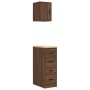 Armarios 2 uds para garaje madera ingeniería marrón roble de , Armarios industriales - Ref: Foro24-3328320, Precio: 92,88 €, ...