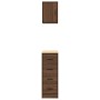 Armarios 2 uds para garaje madera ingeniería marrón roble de , Armarios industriales - Ref: Foro24-3328320, Precio: 92,88 €, ...