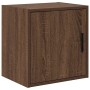 Armarios 2 uds para garaje madera ingeniería marrón roble de , Armarios industriales - Ref: Foro24-3328329, Precio: 106,41 €,...