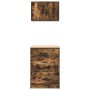 Armarios 2 uds para garaje madera ingeniería roble ahumado de , Armarios industriales - Ref: Foro24-3328336, Precio: 145,95 €...