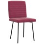 Sillas de comedor 4 unidades terciopelo rojo tinto de , Sillas de comedor - Ref: Foro24-3315261, Precio: 164,64 €, Descuento: %