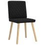 Sillas de comedor 4 unidades tela negras de , Sillas de comedor - Ref: Foro24-3315223, Precio: 200,17 €, Descuento: %