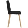 Sillas de comedor 4 unidades tela negras de , Sillas de comedor - Ref: Foro24-3315223, Precio: 200,17 €, Descuento: %
