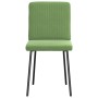 Sillas de comedor 4 unidades terciopelo verde claro de , Sillas de comedor - Ref: Foro24-3315289, Precio: 163,05 €, Descuento: %