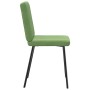 Sillas de comedor 4 unidades terciopelo verde claro de , Sillas de comedor - Ref: Foro24-3315289, Precio: 163,05 €, Descuento: %