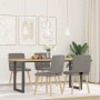 Sillas de comedor 4 unidades tela taupe de , Sillas de comedor - Ref: Foro24-3315280, Precio: 198,39 €, Descuento: %