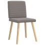 Sillas de comedor 4 unidades tela taupe de , Sillas de comedor - Ref: Foro24-3315280, Precio: 198,39 €, Descuento: %