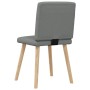 Sillas de comedor giratorias 4 unidades tela gris oscuro de , Sillas de comedor - Ref: Foro24-3315275, Precio: 198,39 €, Desc...