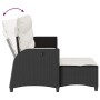 Set de sofás de jardín en forma de L con cojines 3 pzas negro de , Conjuntos de jardín - Ref: Foro24-3328638, Precio: 370,94 ...