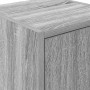 Armarios de pared 2 uds para garaje madera gris sonoma de , Armarios industriales - Ref: Foro24-860618, Precio: 43,77 €, Desc...
