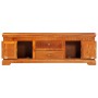 Mueble de TV de madera maciza de acacia 119x30x40 cm en Muebles TV | Comprar online en Foru.es