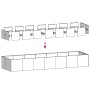 Jardinera 280x80x40 cm Acero inoxidable de , Maceteros y jardineras - Ref: Foro24-860763, Precio: 227,46 €, Descuento: %