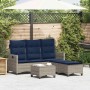 Set de sofás de jardín en forma de L con cojines 3 pzas gris de , Conjuntos de jardín - Ref: Foro24-3328644, Precio: 469,67 €...