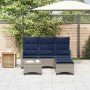 Set de sofás de jardín en forma de L con cojines 3 pzas gris de , Conjuntos de jardín - Ref: Foro24-3328644, Precio: 469,67 €...