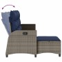 Set de sofás de jardín en forma de L con cojines 3 pzas gris de , Conjuntos de jardín - Ref: Foro24-3328644, Precio: 469,67 €...