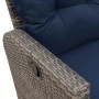 Set de sofás de jardín en forma de L con cojines 3 pzas gris de , Conjuntos de jardín - Ref: Foro24-3328644, Precio: 469,67 €...