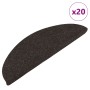 Alfombrilla autoadhesiva escalera 20 uds negro 56x17x3 cm de , Alfombrillas para escalones - Ref: Foro24-3365904, Precio: 42,...