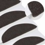 Alfombrilla autoadhesiva escalera 20 uds negro 56x17x3 cm de , Alfombrillas para escalones - Ref: Foro24-3365904, Precio: 42,...