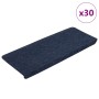 Alfombrilla autoadhesiva escalera 30 uds azul 65x24,5x3,5 cm de , Alfombrillas para escalones - Ref: Foro24-3365919, Precio: ...