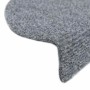 Alfombrilla autoadhesiva escalera 30 uds gris claro 56x17x3 cm de , Alfombrillas para escalones - Ref: Foro24-3365682, Precio...