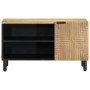 Mueble de TV madera maciza mango marrón 80x31,5x46 cm de , Almacenamiento para CD y DVD - Ref: Foro24-4017735, Precio: 87,47 ...