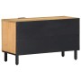 Mueble de TV madera maciza mango marrón 80x31,5x46 cm de , Almacenamiento para CD y DVD - Ref: Foro24-4017735, Precio: 87,47 ...