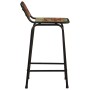 Taburetes de barra 4 uds 46x35,5x80 madera maciza reciclada de , Taburetes de cocina - Ref: Foro24-4013533, Precio: 222,93 €,...
