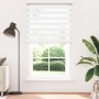Estor cebra blanco 130x230 cm tejido ancho 125,9 cm poliéster de , Persianas y estores - Ref: Foro24-4014813, Precio: 39,68 €...