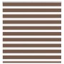 Estor cebra marrón 145x100 cm tejido ancho 140,9 cm poliéster de , Persianas y estores - Ref: Foro24-4014322, Precio: 24,50 €...