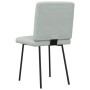 Sillas de comedor 4 unidades terciopelo gris claro de , Sillas de comedor - Ref: Foro24-3315256, Precio: 165,99 €, Descuento: %