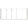 Jardinera 200x80x40 cm Acero inoxidable de , Maceteros y jardineras - Ref: Foro24-860756, Precio: 166,53 €, Descuento: %