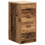 Armarios 6 uds para garaje madera ingeniería antigua madera de , Armarios industriales - Ref: Foro24-3328357, Precio: 289,07 ...