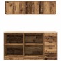 Armarios 6 uds para garaje madera ingeniería antigua madera de , Armarios industriales - Ref: Foro24-3328357, Precio: 289,07 ...
