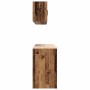 Armarios 6 uds para garaje madera ingeniería antigua madera de , Armarios industriales - Ref: Foro24-3328357, Precio: 289,07 ...