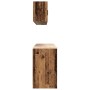 Armarios 6 uds para garaje madera ingeniería antigua madera de , Armarios industriales - Ref: Foro24-3328348, Precio: 399,98 ...
