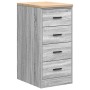 Armarios 6 uds para garaje madera ingeniería gris sonoma de , Armarios industriales - Ref: Foro24-3328355, Precio: 304,57 €, ...