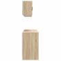 Armarios 6 uds para garaje madera de ingeniería roble sonoma de , Armarios industriales - Ref: Foro24-3328343, Precio: 450,47...