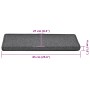 Alfombrilla escalera 30 uds 65x21x4 cm gris oscuro de , Alfombrillas para escalones - Ref: Foro24-3365766, Precio: 129,45 €, ...