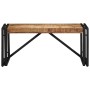 Mesa de centro 80x40x35 cm madera maciza de mango rugosa de , Mesas de centro - Ref: Foro24-4016676, Precio: 79,65 €, Descuen...