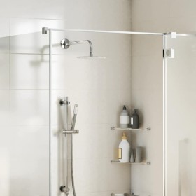 Cabezal ducha redondo efecto lluvia acero inoxidable 304 25 cm de , Cabezales de ducha - Ref: Foro24-4103893, Precio: 19,60 €...