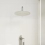 Cabezal ducha redondo efecto lluvia acero inoxidable 304 25 cm de , Cabezales de ducha - Ref: Foro24-4103893, Precio: 19,60 €...