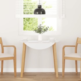 Mesa de comedor natural madera maciza roble caucho de , Mesas de cocina y de comedor - Ref: Foro24-4102531, Precio: 160,00 €,...