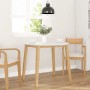 Mesa de comedor natural madera maciza roble caucho de , Mesas de cocina y de comedor - Ref: Foro24-4102531, Precio: 160,00 €,...