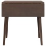 Mesa de comedor de madera maciza de caucho marrón de , Mesas de cocina y de comedor - Ref: Foro24-4102533, Precio: 131,01 €, ...