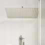 Cabezal de ducha cuadrado efecto lluvia acero inox 304 50x50 cm de , Cabezales de ducha - Ref: Foro24-4103916, Precio: 70,57 ...