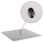Cabezal de ducha cuadrado efecto lluvia acero inox 304 50x50 cm de , Cabezales de ducha - Ref: Foro24-4103916, Precio: 70,57 ...