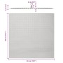Cabezal de ducha cuadrado efecto lluvia acero inox 304 50x50 cm de , Cabezales de ducha - Ref: Foro24-4103916, Precio: 70,57 ...