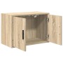 Armario de pared para garaje madera de ingeniería roble sonoma de , Armarios industriales - Ref: Foro24-860647, Precio: 45,92...